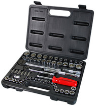 powerbuilt Baoliyou tool 58-piece set 1 43 8 series metric-Imperial sleeve set