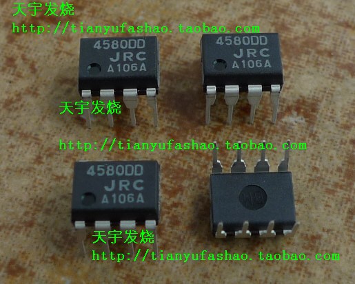 Japan NMJ original multi-purpose dual op amp JRC4580 JRC4580DD double D version high precision op amp