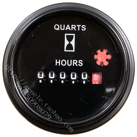 DC12V24V220V count meter 748 industrial timer excavator timer engineering vehicle chronograph accumulation