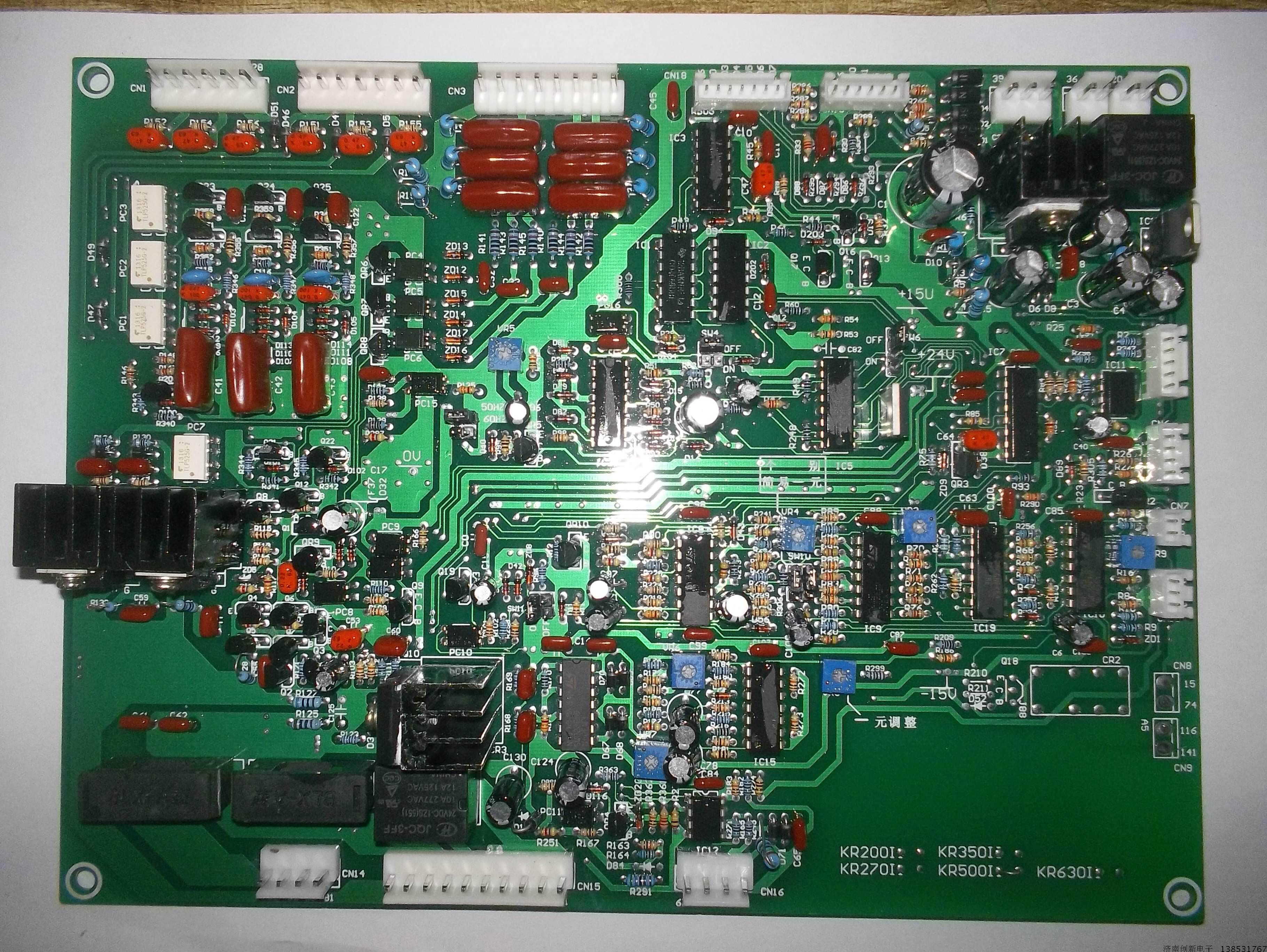 Panasonic kr500 kr350 gas shielded welding machine circuit board thyristor machine