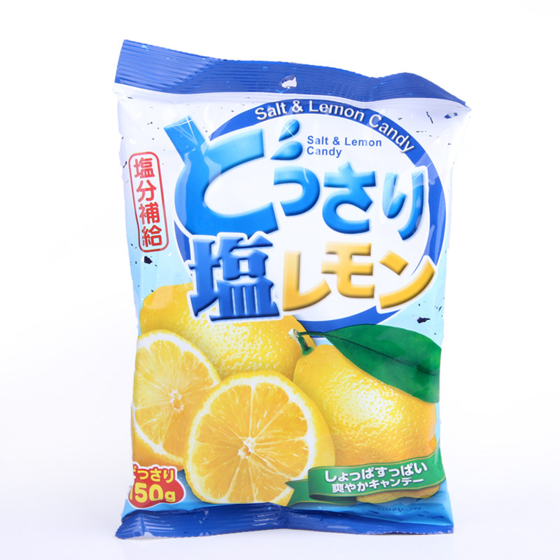 【天猫超市】马来西亚进口 可康水果味咸柠檬硬糖果150g 独特盐味