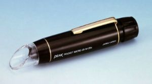 2050-50X magnifier Japanese mandatory PEAK pen type magnifying glass of magnifying glass