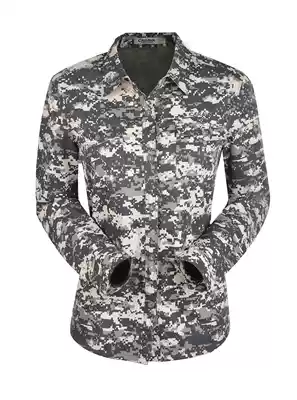 CARAVA kalvo women outdoor sunscreen breathable long sleeve quick-drying camouflage quick-drying shirt shirt shirt