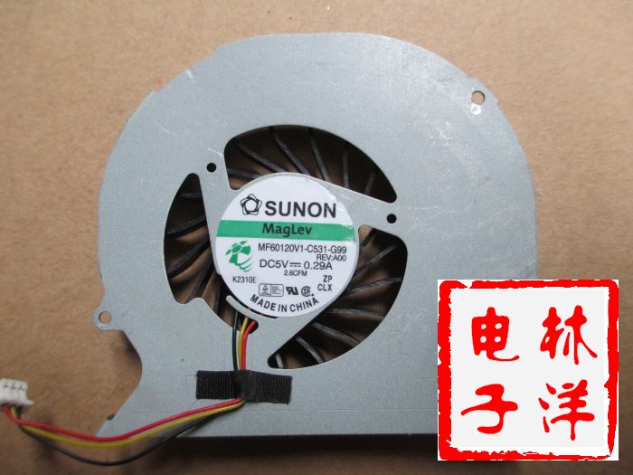 DELL Dell P25F 001 p25f002 fan SUNON MF60120V1-C531-G99 C530-Tao
