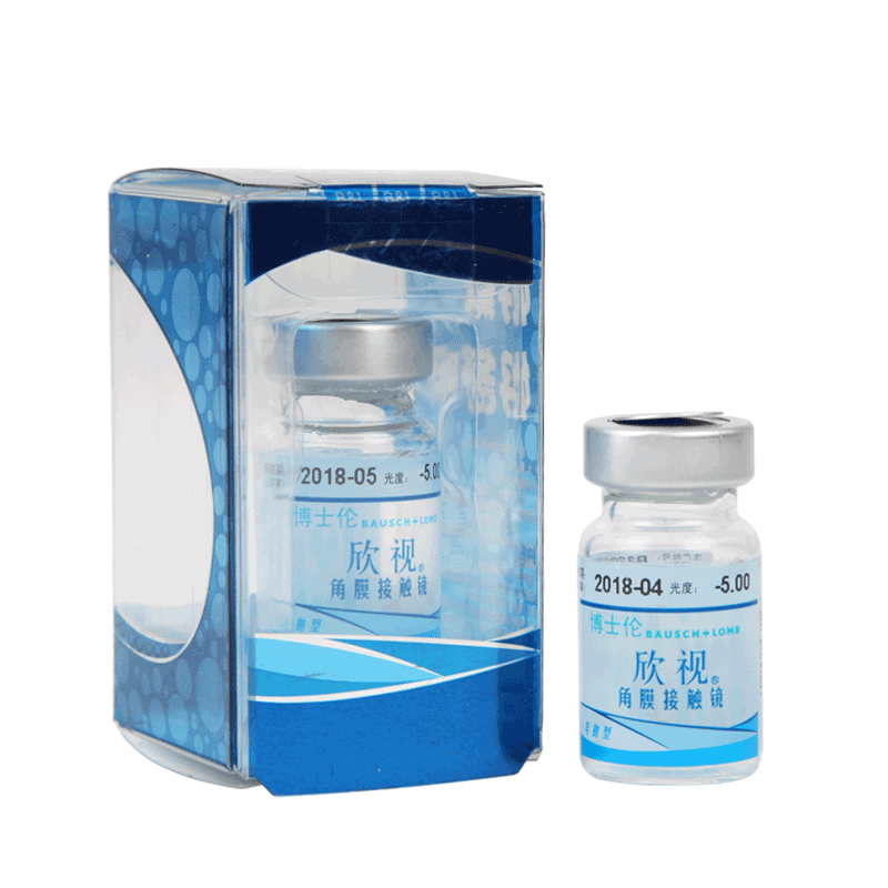 博士伦欣视 隐形近视眼眼镜 非离子材质 超薄透氧 年抛1片 包邮