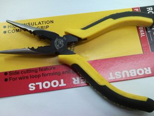 Flying deer 100-346 6 inch quality chrome vanadium steel multi-function sharp-nosed pliers sharp-nosed pliers multi-purpose pliers