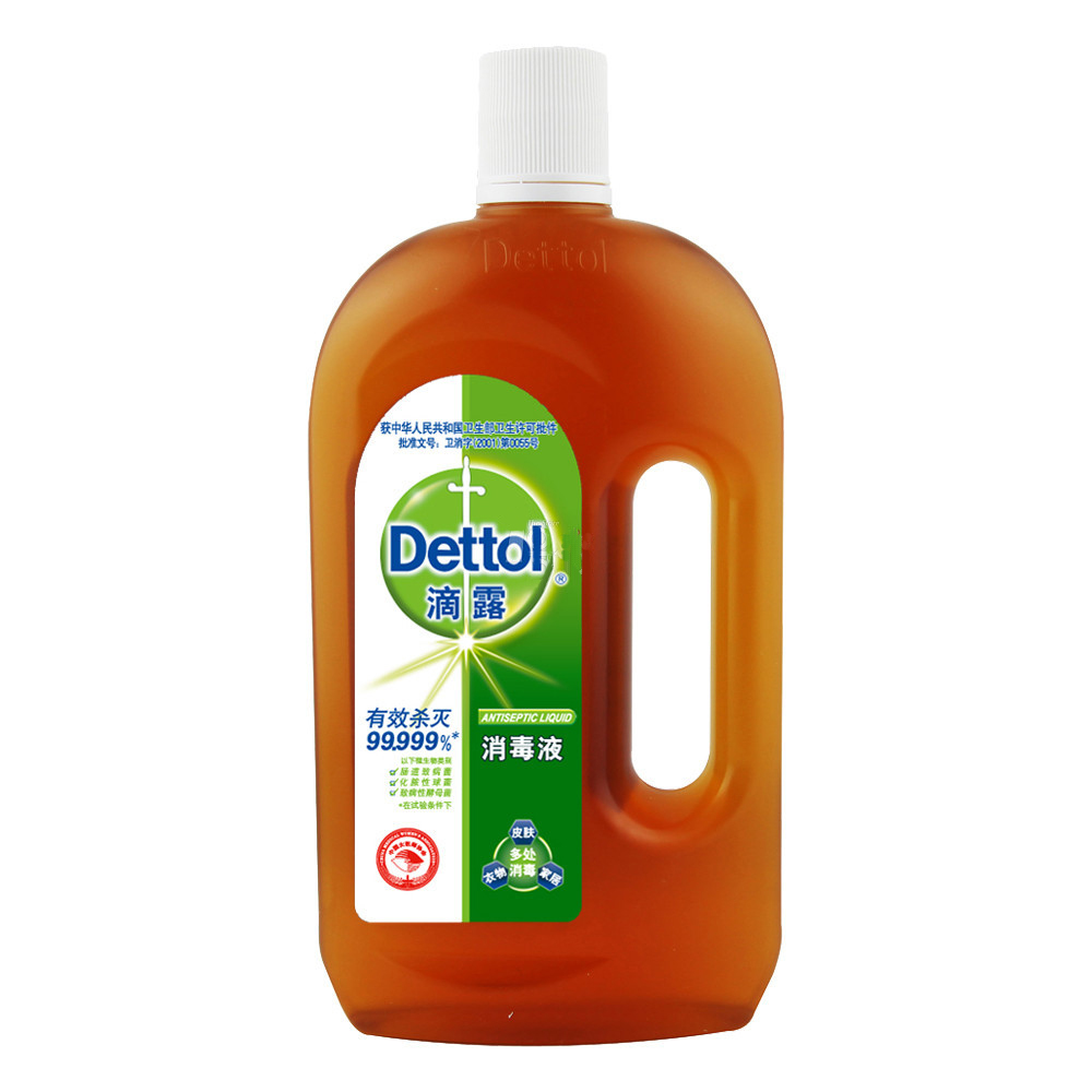 滴露Dettol消毒液750ml 远离流感消毒杀菌皮肤 衣物 家居 消毒