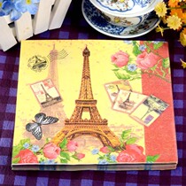 New listed colour napkins colour paper towels large handkerchief with fine face towels paper Tower