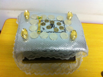 Funerary objects such as Ruyi gold ingots etc. A set B set