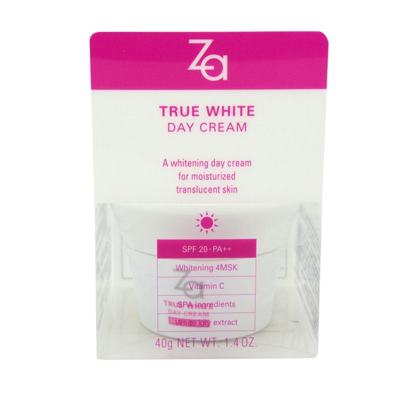 Za/姬芮新焕真皙美白日霜 乳霜40g 正品化妆品 美白保湿补水面霜