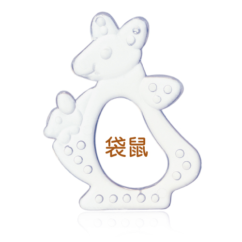 喜多宝宝婴幼儿造型咬牙固齿器 袋鼠 牙胶