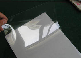 Ni Color Material---A4 Full Transparent Removeable Crystal Film Ice Crystal Film
