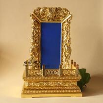 Handmade camphor wood veneered tablets ancestral tablets home ancestral halls ancestral spirits solid wood customized rankings can be customized