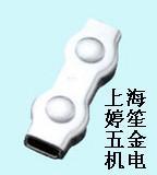 Stainless steel double chuck wire rope chuck chuck 2mm (suitable for 2mm wire rope)