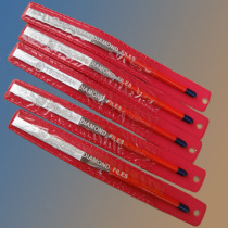 Japan imported three diamond shaped file Diamond curved flat flat file DCH460 diamond file