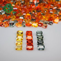 (Recommended) 320*40-80 points*Rectangular colored sapphire bare stone*Sri Lanka