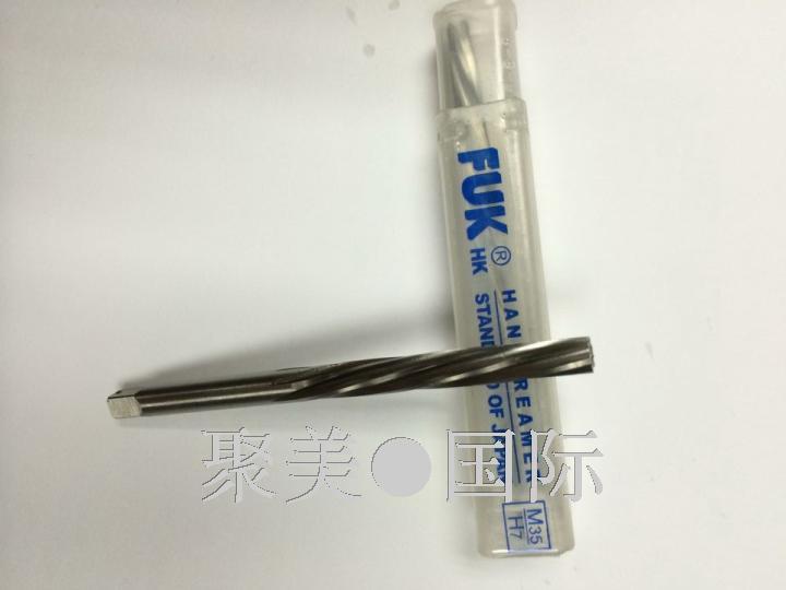 Japan FUK hand reamer straight handle white steel reamer straight handle integral white steel reamer 2 0-16MM
