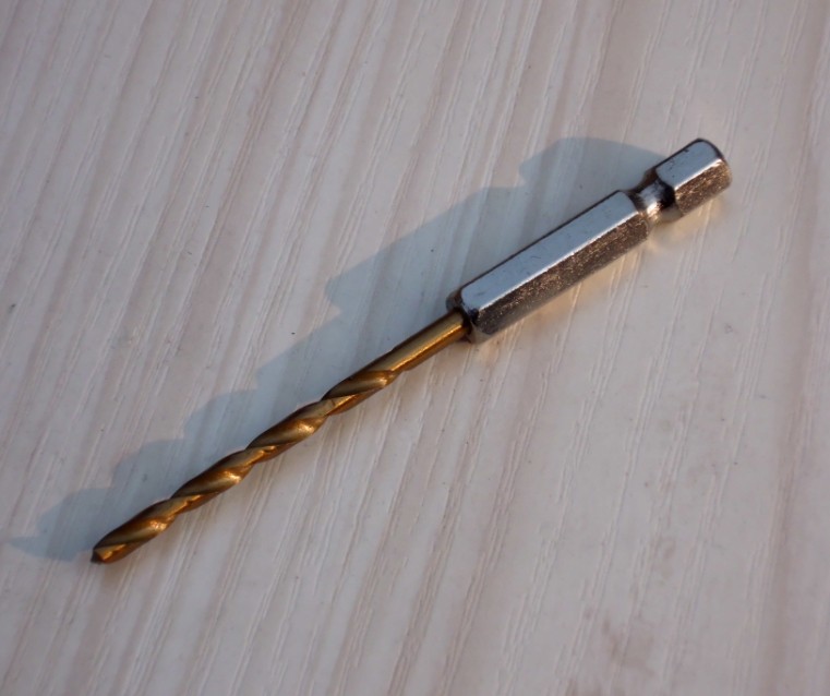 Transfer door Lower rail special drill 3mm with hexagonal shank drill bit frame lead hole drill with titanium twist drill