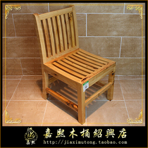 Jiaxi wooden barrel official Crown store brand new facelift cedar wood chair 350*380*670