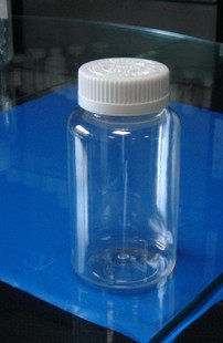 Wide mouth round transparent plastic bottle food bottle 200g honey bottle with inner cover sealing tank Bait Bottle-Taobao