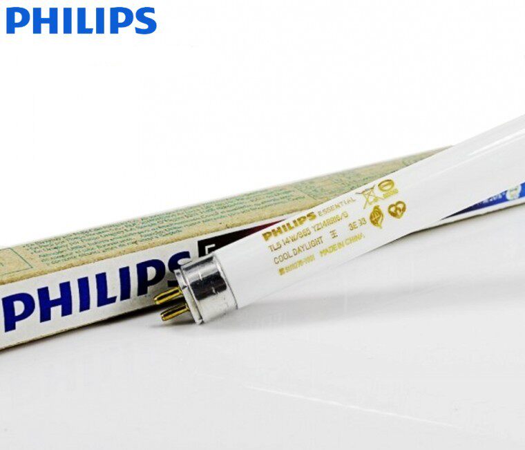 Philips T5 fluorescent tube Tri-primary color grille tube Energy saving tube TL-5 14W21W28W white light