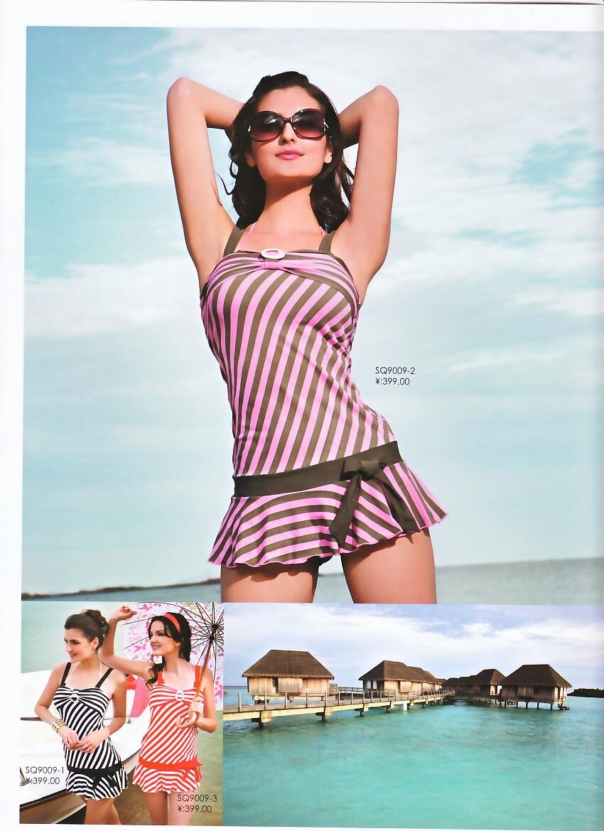The special cabinet SANQI Sanqi Female Fashion Swimsuit SQ9009 Special Clear