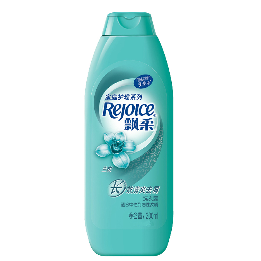 Rejoice飘柔家庭兰花长效清爽去屑洗发水200ml