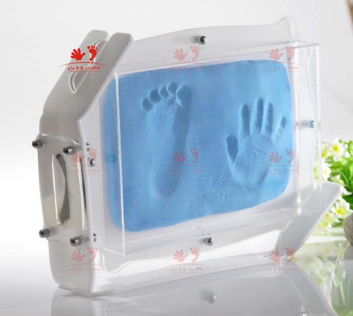 Hand and foot ink, hand and foot ink, high quality acrylic full transparent cover, dust-proof and gray-proof large photo lanugo
