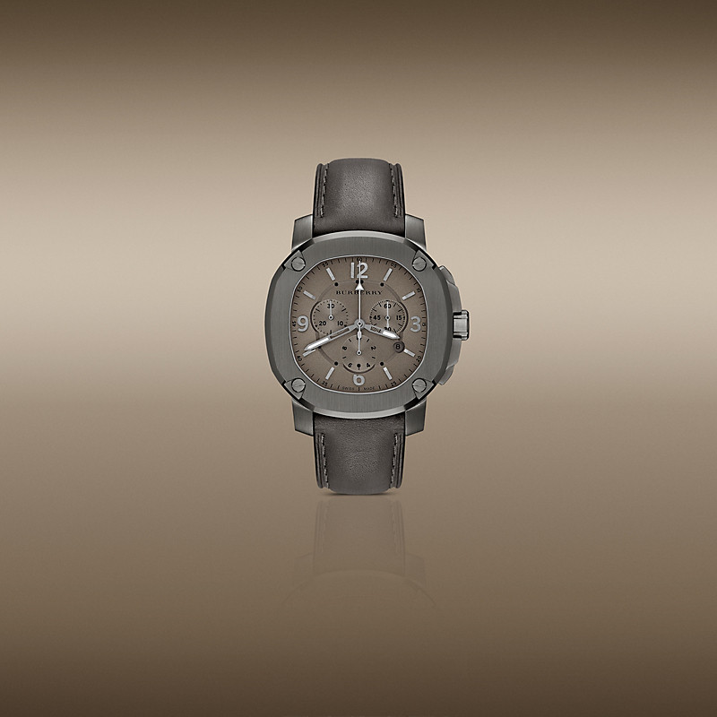 Burberry博柏利 英伦风尚 BBY1105 47mm 计时码表39001921