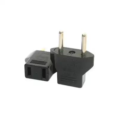 Imported Fowse Touareg conversion plug converter power conversion socket flat round two round feet