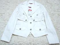 Change to clearance~New Egger EBEN white suit short jacket wild vest vest two-piece set M L original 529