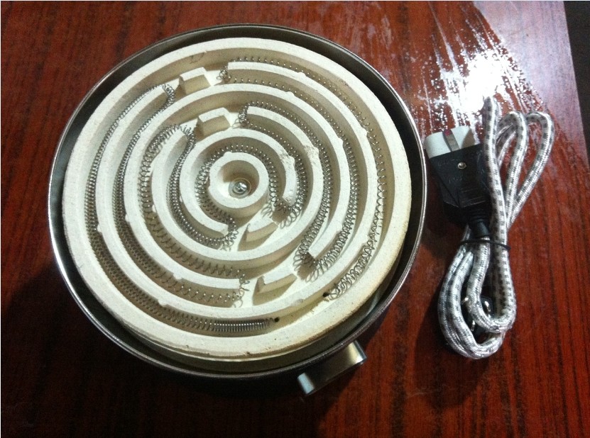 Triangle brand experimental electric stove household with original plugs have a large number of spot, no radiation and no odor