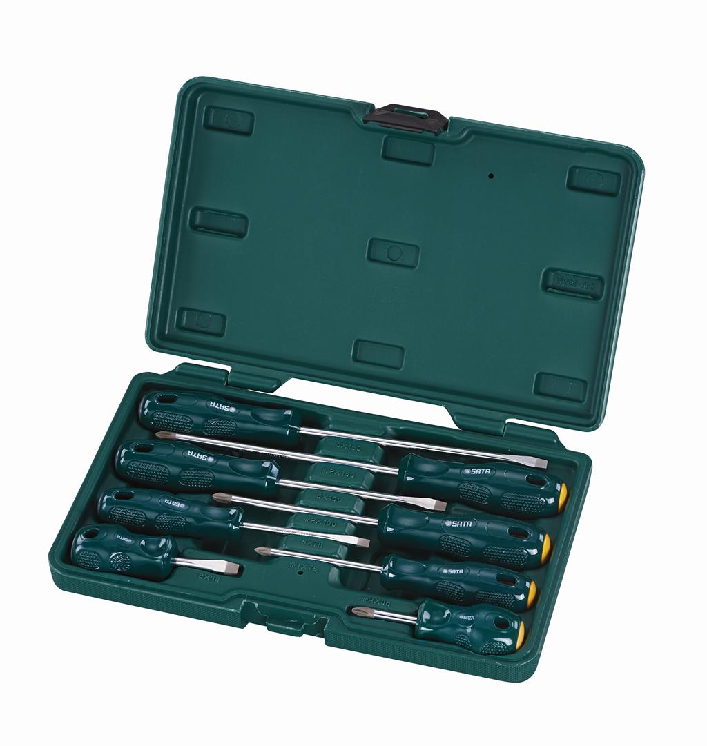 SATA Sida Tools 8 pieces A series with a cross screw driver 09306