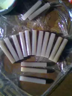 Natural Jade cylindrical oil stone 100*8