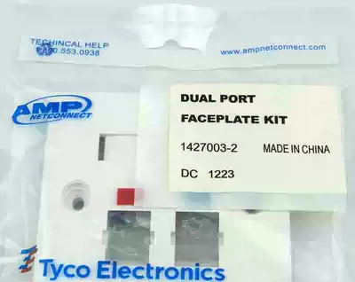 AMP network panel AMP Bevel panel RJ45 module panel Ampu double port information panel