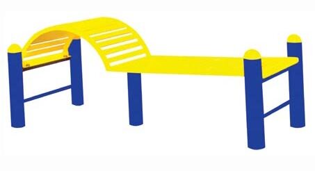 Outdoor Path L205 Lower Waist Trainer Community Park Fitness Path Community Sports Fitness Equipment