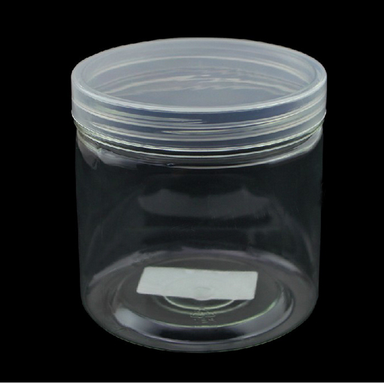 H912 With Screwing Lid Hard Plastic Biscuit Barrel Snack Box Fruit Jam Barrel Snack Bottle
