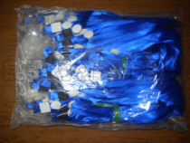 Plastic buckle gold wire with chest card sling film lead gold wire with hanging rope straight extension hook sling 1cm 1 5cm