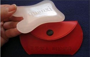 Jade scraping board Zhang Xiuqin holographic scraping board White jade scraping board scraping oil 6 pcs