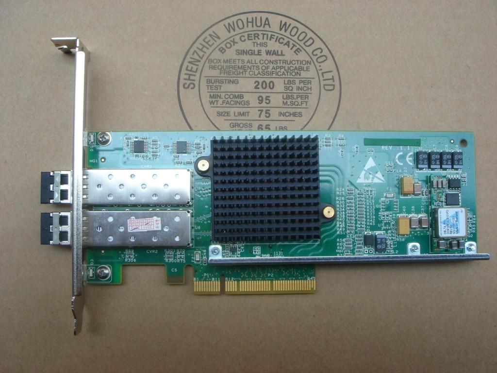 silicom PE210G2SPi9-XR dual-port 10 Gigabit SFP 10G fiber optic network card with 2 10G modules