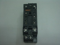 8-pin relay seat middle relay base relay rail socket can be installed 35mm rail