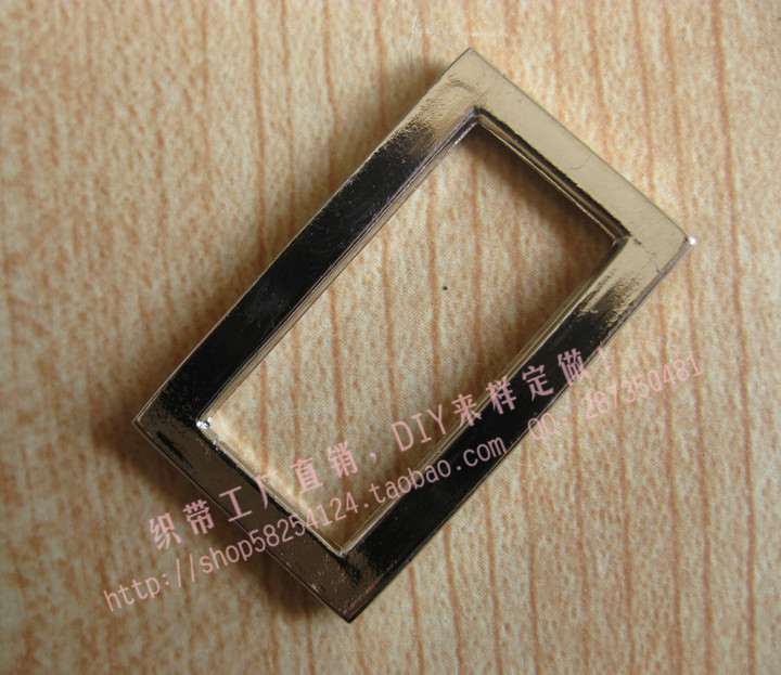Second kill price inner diameter 2 5CM pack metal accessories oral buckle adjustment of the connecting button