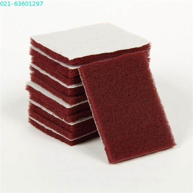 3M square back velvet scouring pad polishing pad 75mmx100mm red green grey large quantity favorably
