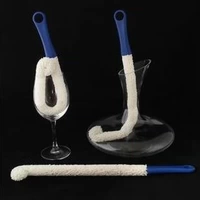 Làm sạch decanter bàn chải rượu vang bàn chải chai chai ấm đun nước bàn chải cốc đa chức năng bàn chải chai bộ ly uống rượu vang