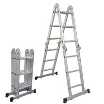 Multifunctional folding ladder aluminium alloy three-step domestic ladder herringbone ladder multifunctional ladder aluminium ladder
