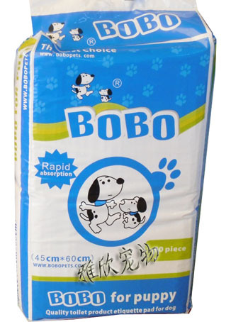 Dog urine pad pet supplies Bowa diaper cat diaper teddy urine absorption pad thickened and deodorized 100 tablets