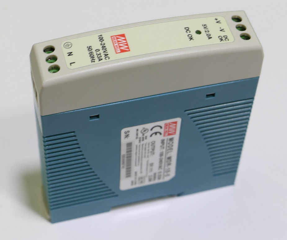 The original installation of Taiwan Mingwei Power Supply MDR-20-24 24V1A