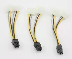 Power adapter line 4-pin to 6-pin 4-pin to 6-pin 4-pin to 6-pin one-second graphics card power supply