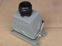 West bulls HDXBSCN hot runner 48-pin rectangular heavy-duty connector HE-048-2D top wire outlet spot