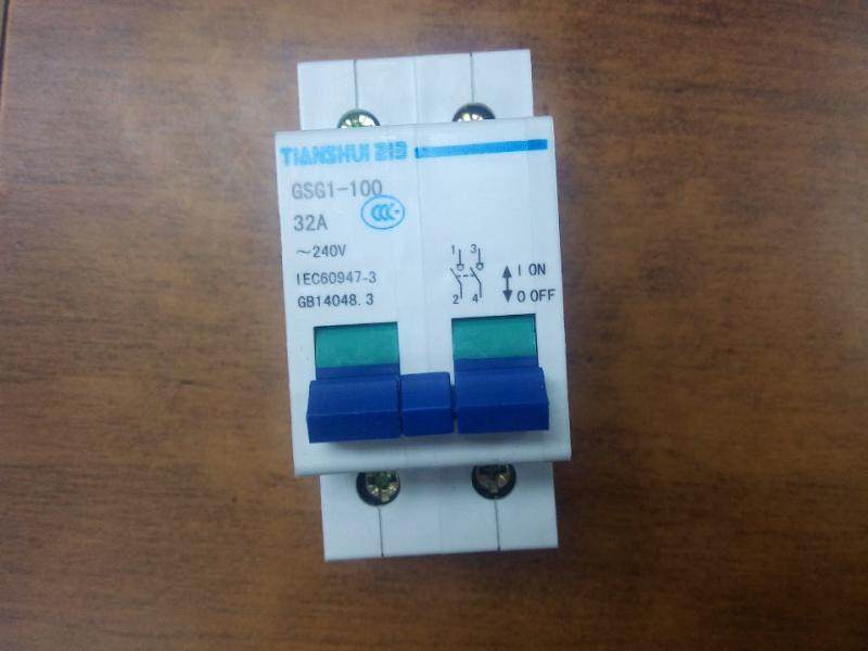 Agent Tianshui 213 switch GSG1-100 series isolation switch GSG1-100 32A 2P - Taobao